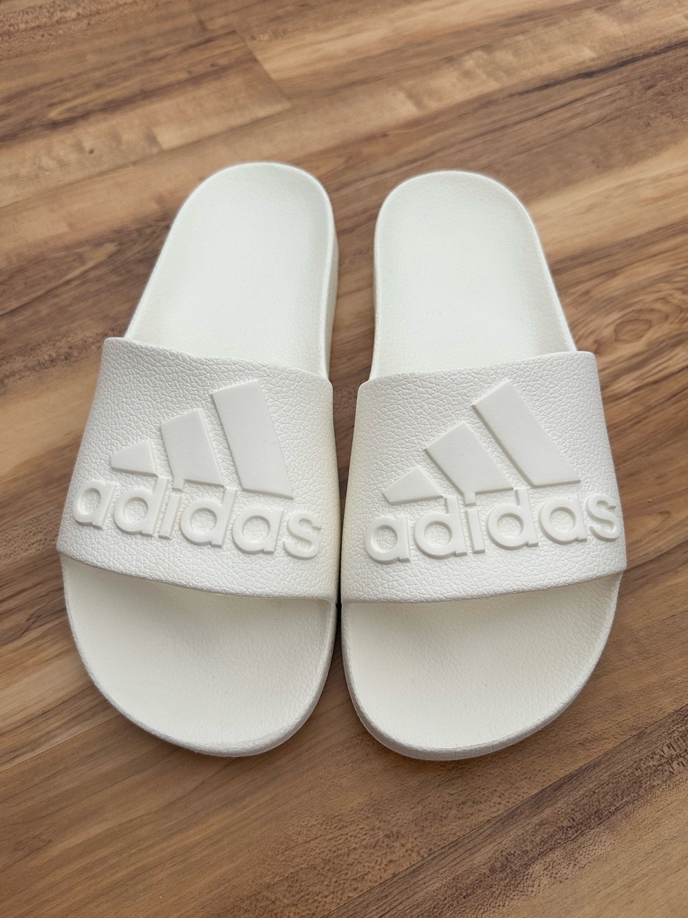 Off-White Adidas Adilette Aqua Slide, size 12